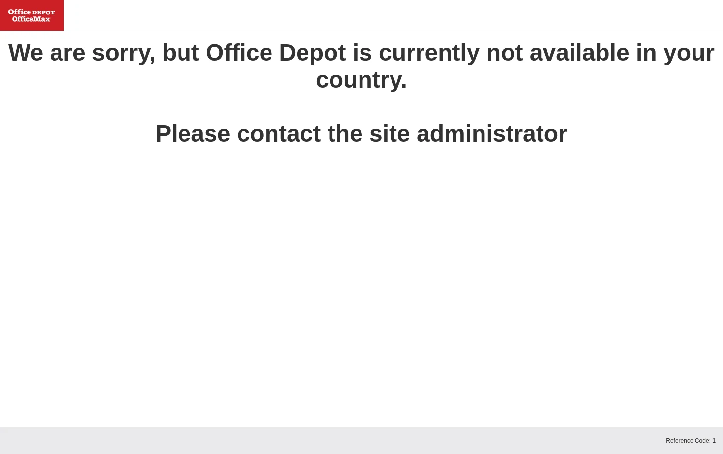 Site Maintenance 页面快照